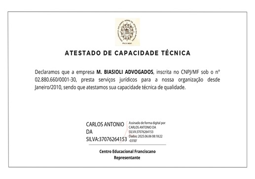 Imagem atestado técnico cefra