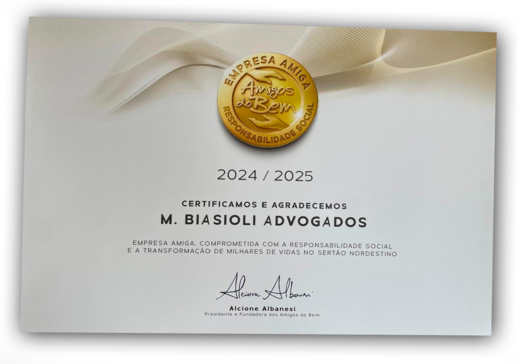 Imagem atestado técnico AMIGOS DO BEM